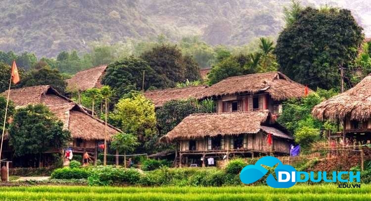 ban-lac-mai-chau-5 Khu du lịch Bản Lác Mai Châu - Bản hùng ca rừng núi