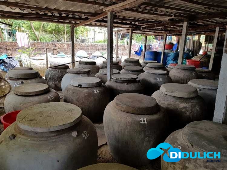 nuoc-mam cở sở sản xuất nước mắm